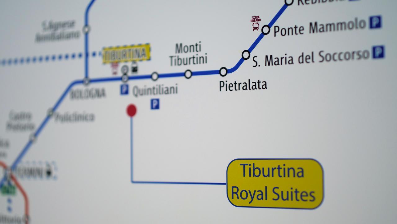 Tiburtina Royal Suites Roma Exterior foto